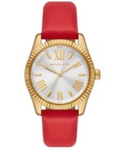 Red Michael Kors Watches Macy s