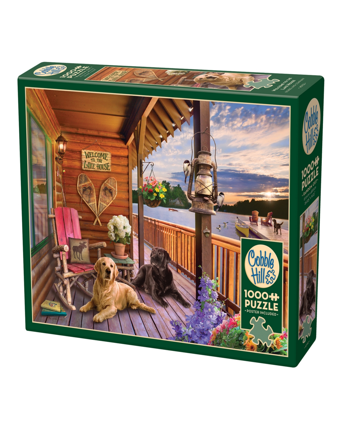 Cobble Hill Kids' - Welcome To The Lake House Puzzle In Multi