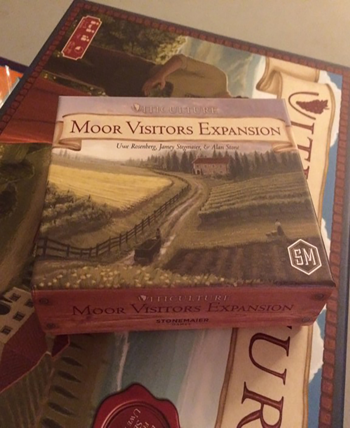 Stonemaier Games Viticulture- Moor Visitors Expansion Game In Multi