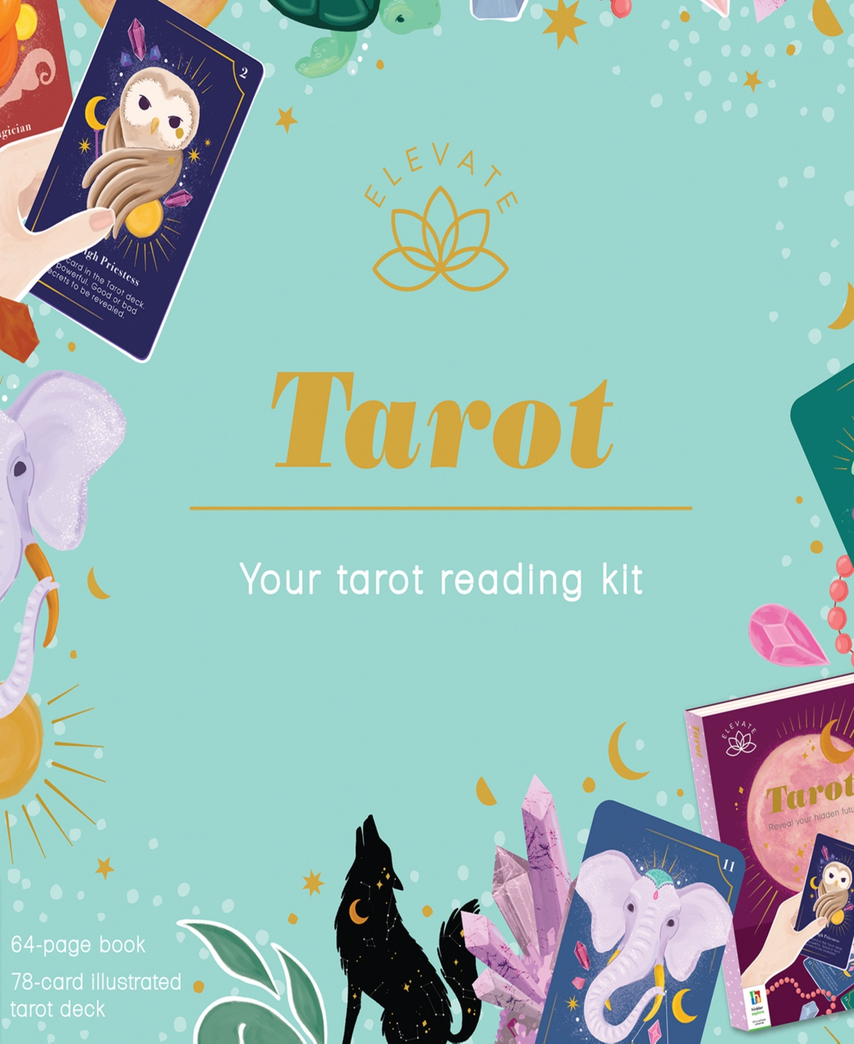 Shop Elevate - Arcana And Readings Tarot Kit In Multi