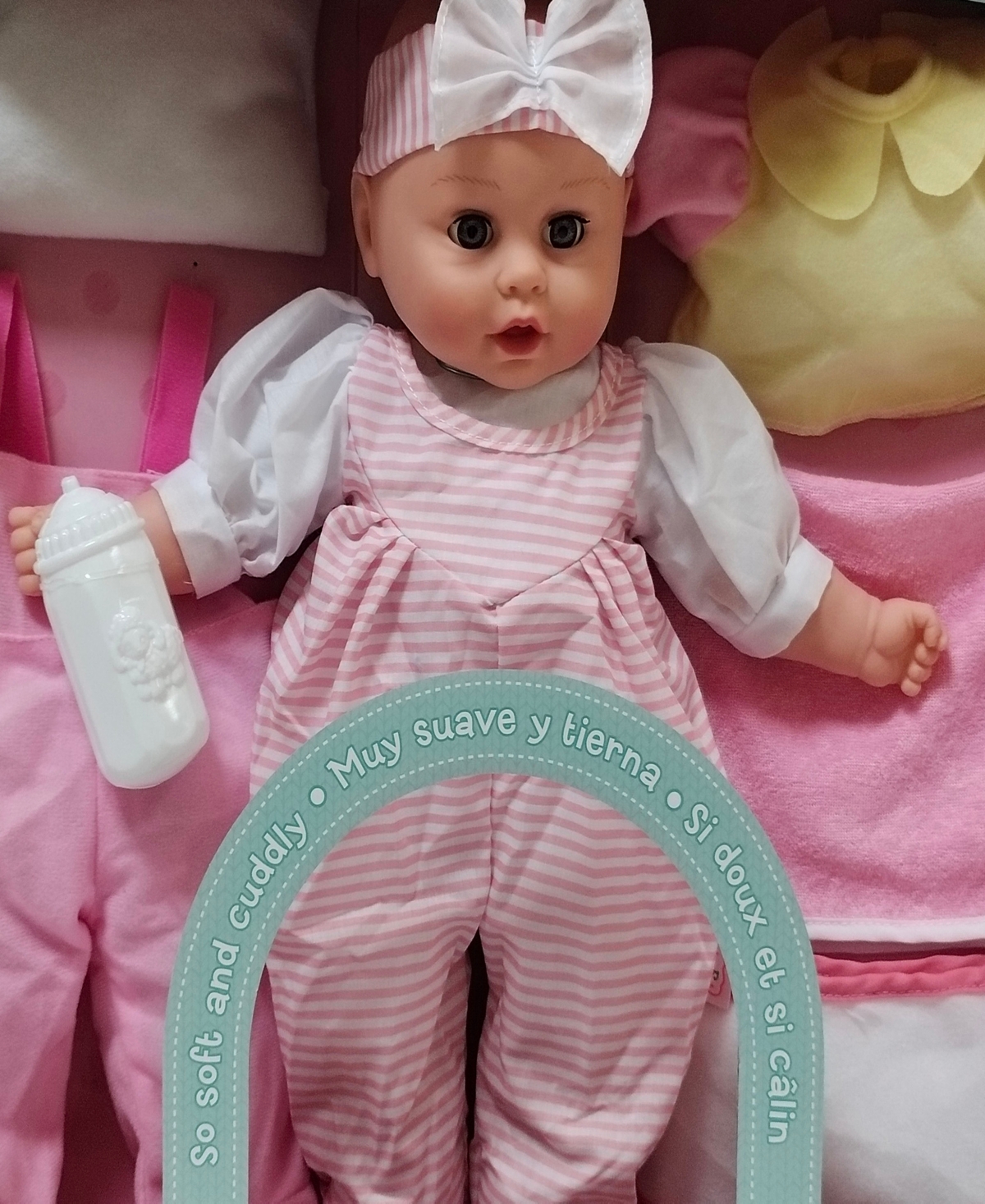 Shop Baby's First By Nemcor Soft Baby Doll Playset In Multi