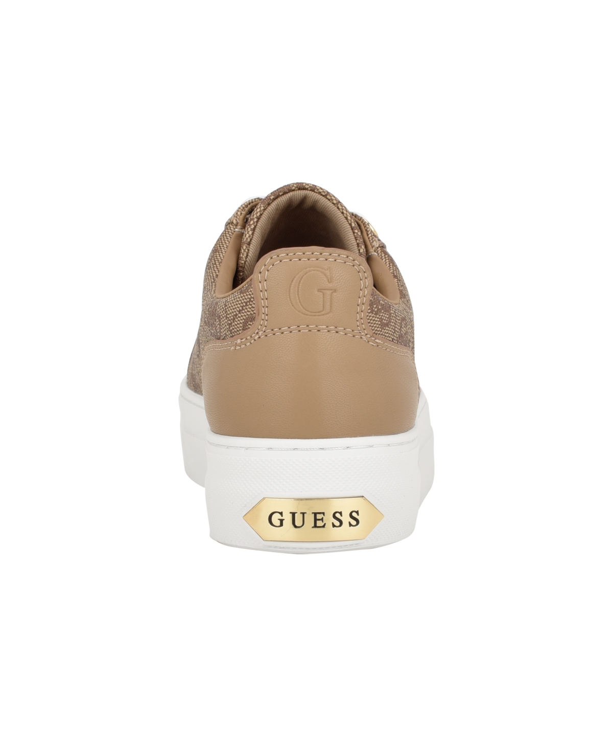 Guess Women's Genza Platform Lace Up Round Toe Sneakers