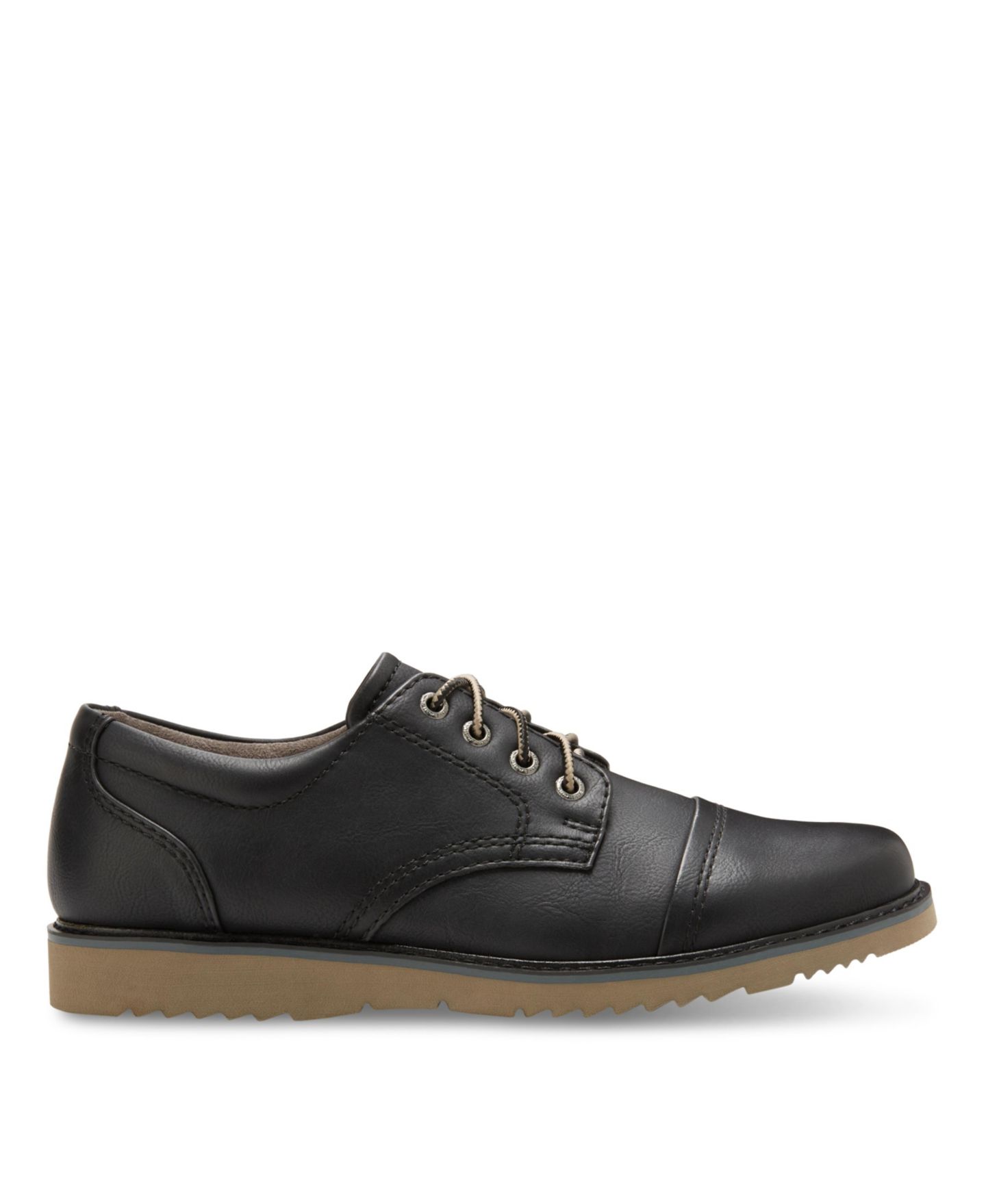 Мужские туфли Eastland Shoe Ike Cap Toe Oxford, цвет: Чёрный — фото 4