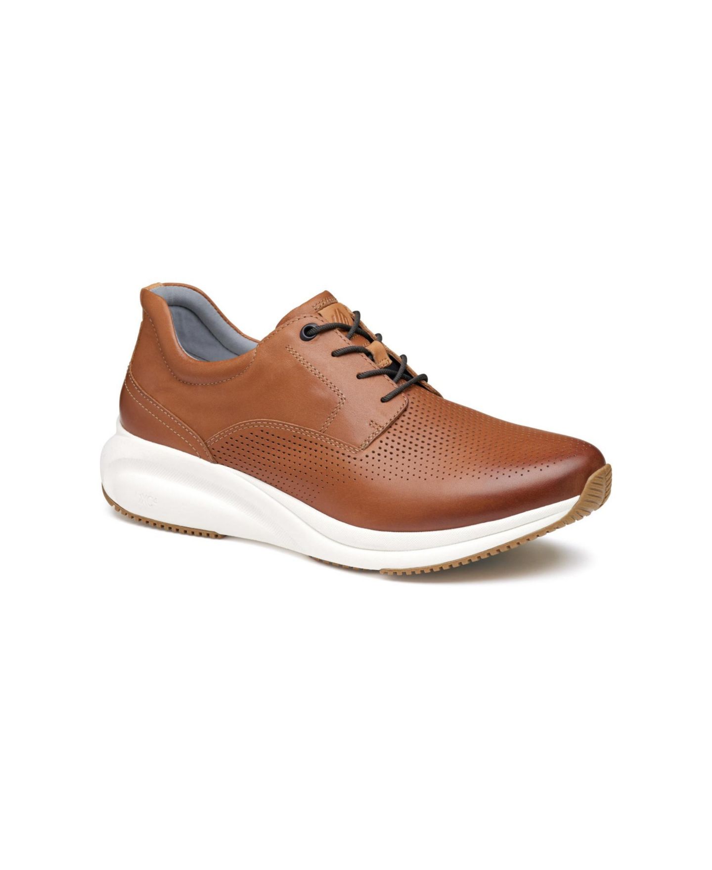 Мужские кроссовки Johnston & Murphy XC4 TR3-Luxe Hybrid Waterproof Lace-Up, цвет: Рыжевато-коричневый кожаный — фото 1