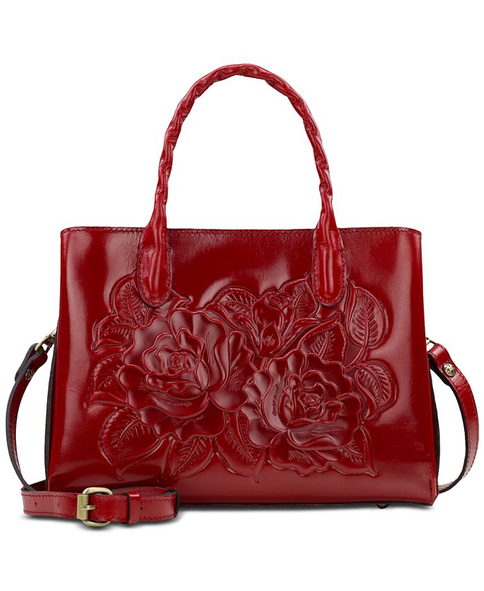 Patricia Nash Genovese Medium Leather Top Handle Bag - Macy's