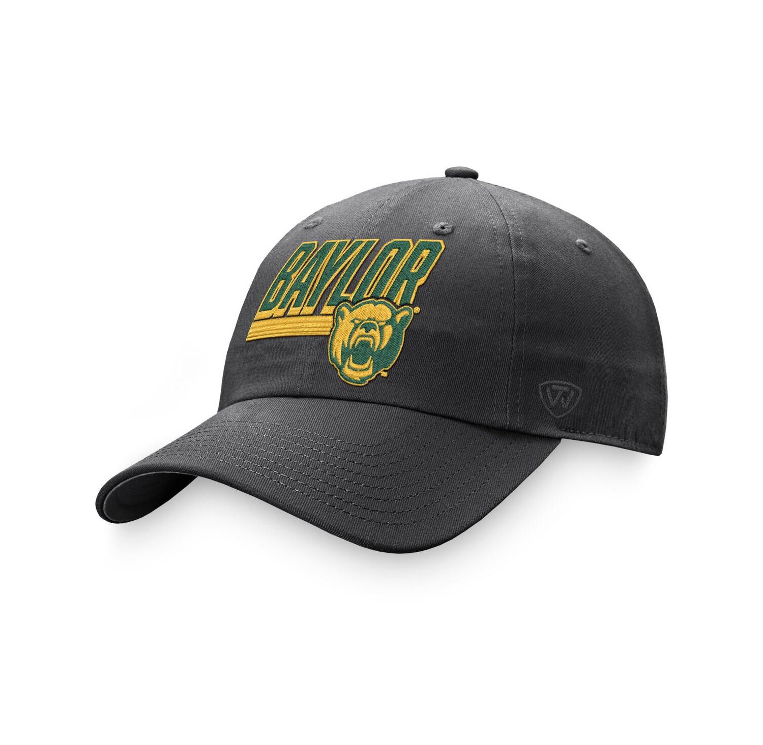 Men's Charcoal Baylor Bears Slice Adjustable Hat