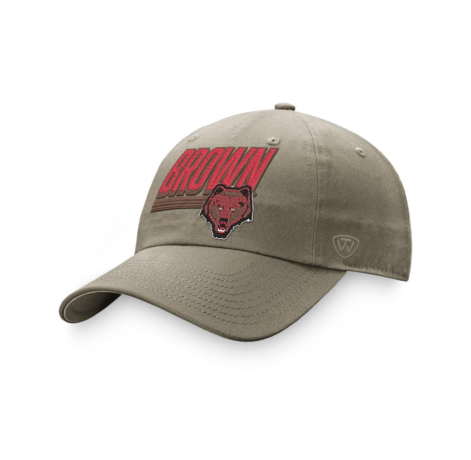 Men's Khaki Brown Bears Slice Adjustable Hat