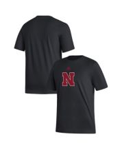 Men's adidas Scarlet Nebraska Huskers Replica V-Neck Baseball Jersey