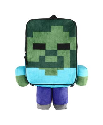 Bioworld Minecraft Zombie Plush Character Backpack Macy s