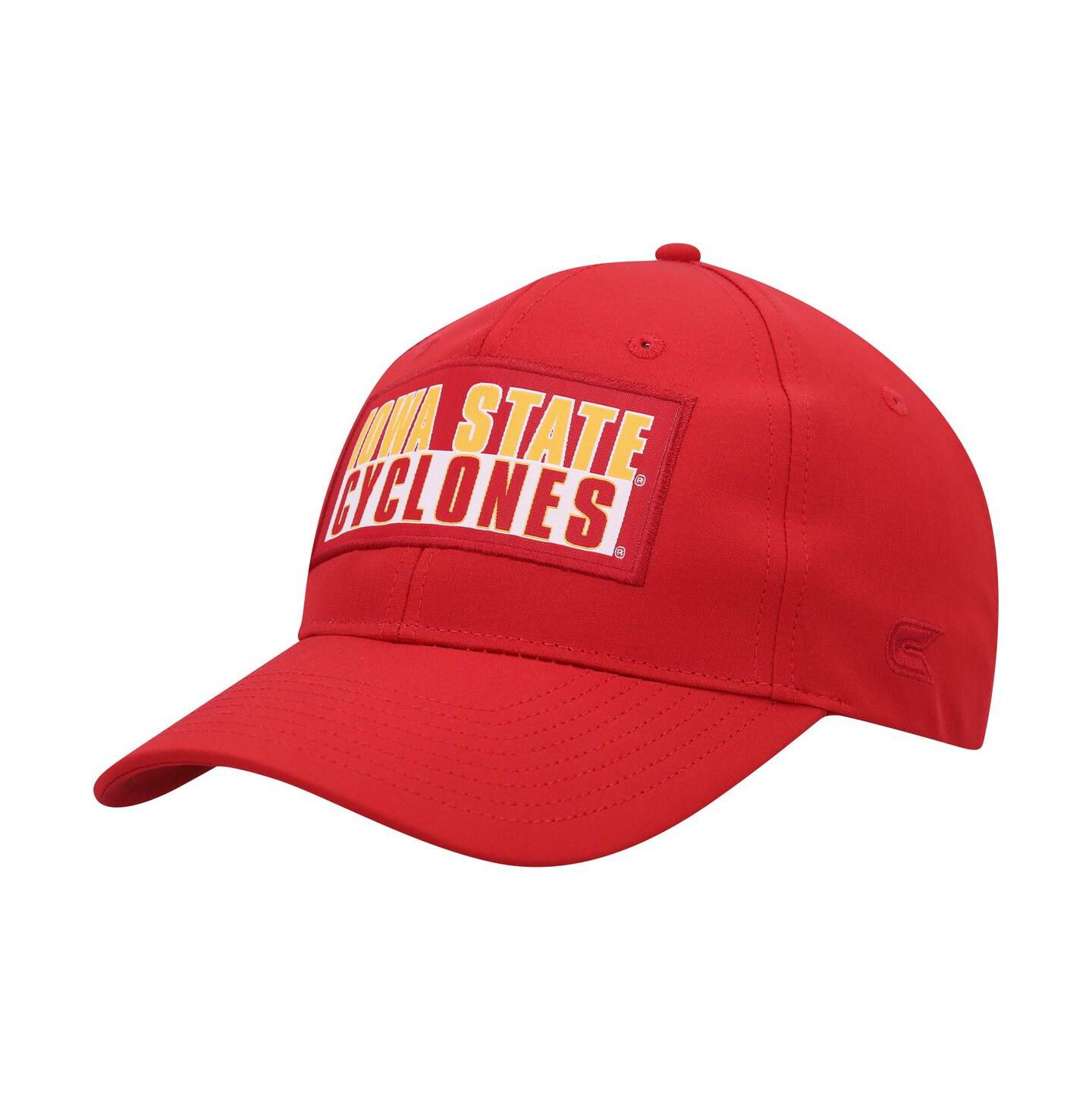 Мужская кепка Colosseum Cardinal Iowa State Cyclones Positraction Snapback Hat — фото 1