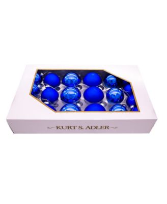 Kurt Adler 60-80mm Shiny And Balls 20 Piece Set - Macy's