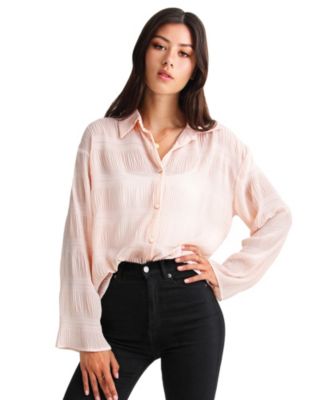 Women's Yoko Shirred Chiffon Blouse