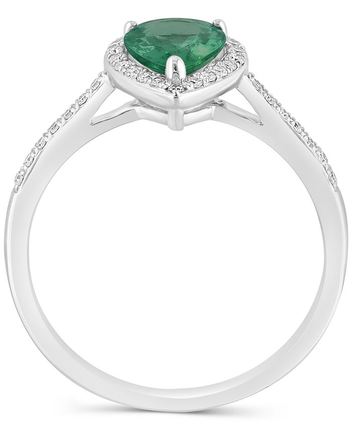 Macy's effy emerald shop ring
