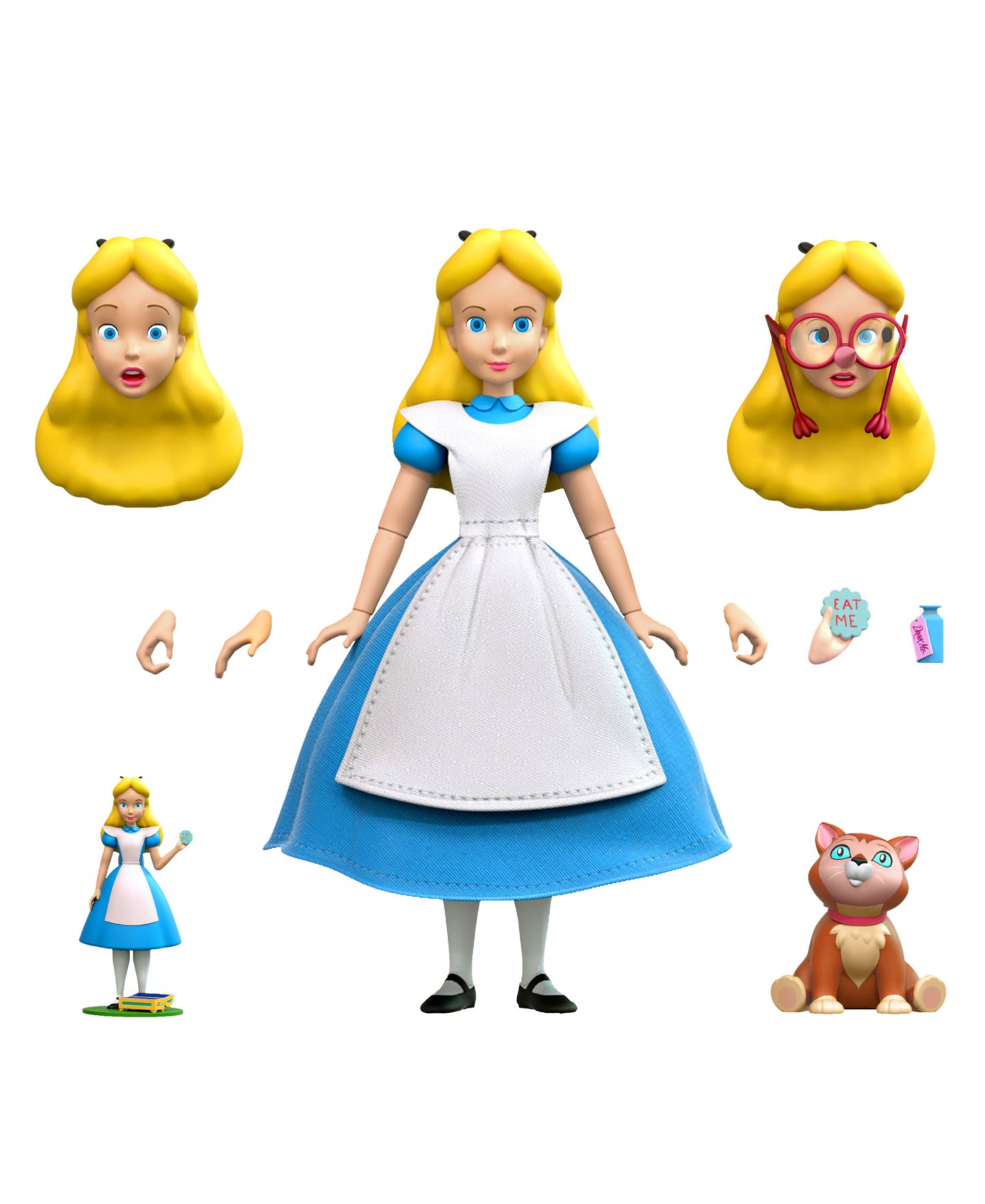 Детская фигурка Super 7 Disney Alice in Wonderland Alice 7" Ultimates, Action Figure — фото 1