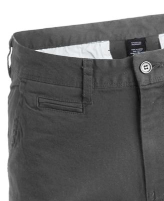 Men's 5 Pocket Flat Front Slim Fit Stretch Chino Shorts, Pack of 2