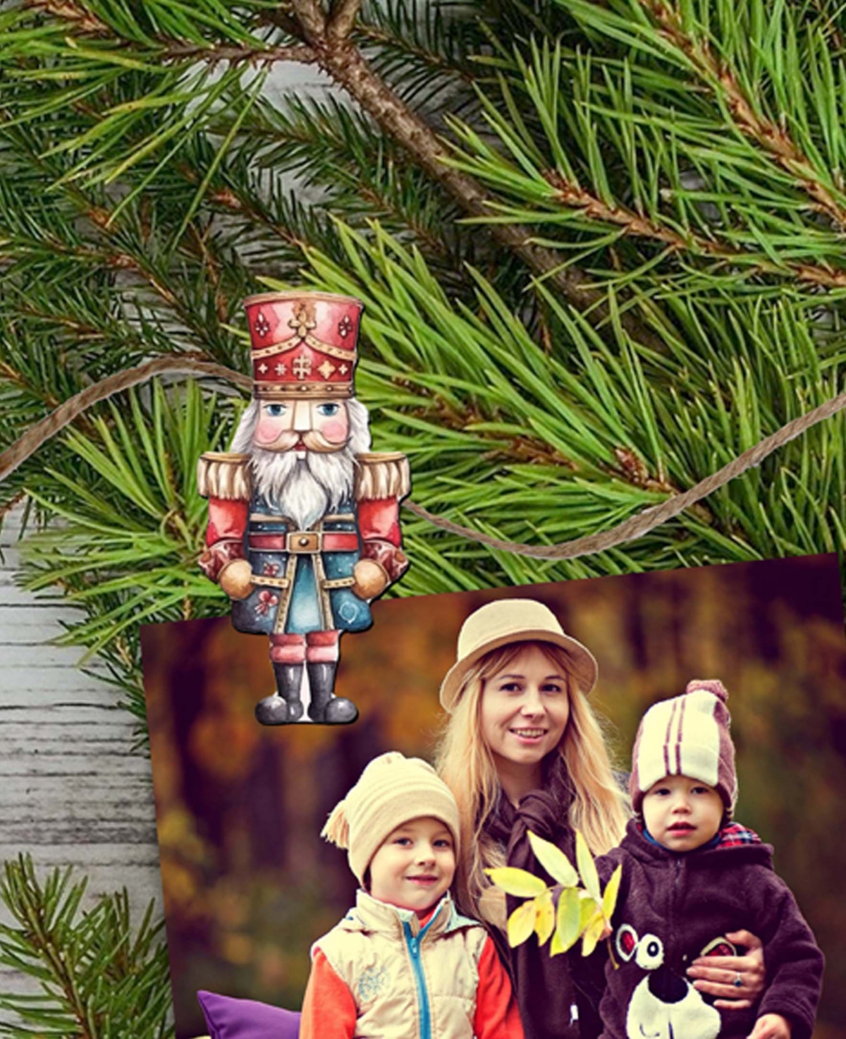 Designocracy Nutcrackers Christmas Wooden Clip-on Ornaments Set Of 6 G. Debrekht In Multi Color