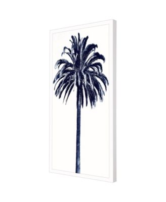 Palm Tree Blue III Framed Art
