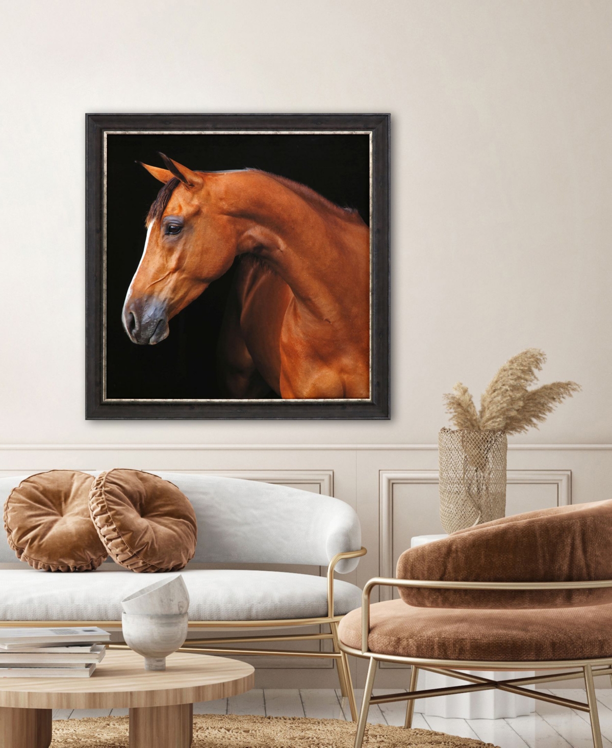 Shop Paragon Picture Gallery Jack The Horse Framed Art In Brown