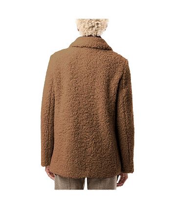 Bernardo Women s Faux Sherpa Barn Jacket Macy s