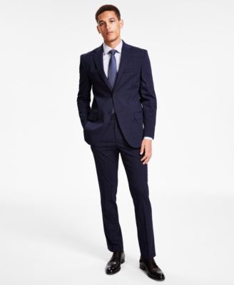 DKNY MENS MODERN FIT STRETCH SUIT SEPARATES