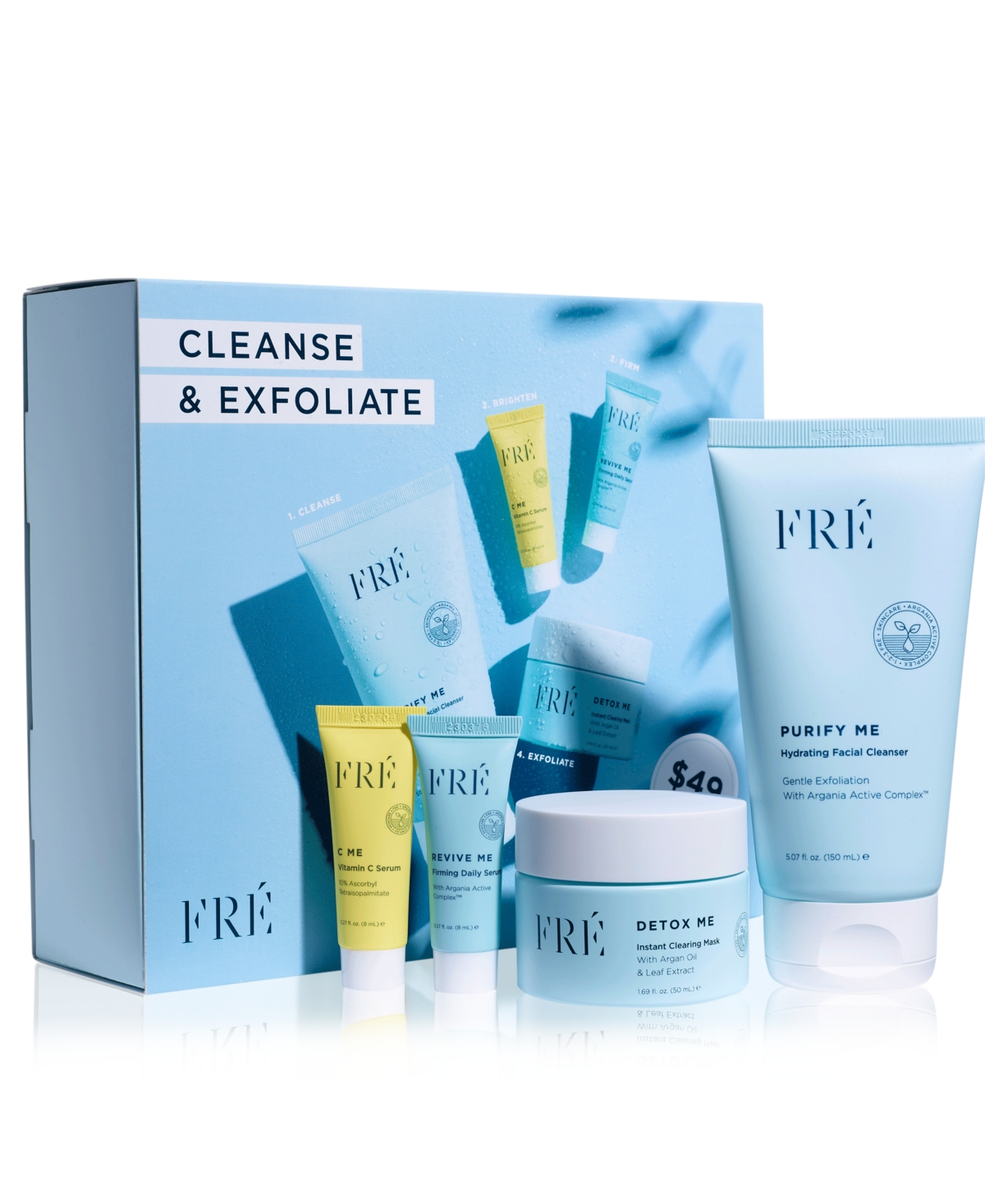 4-Pc. Cleanse & Exfoliate Skincare Set
