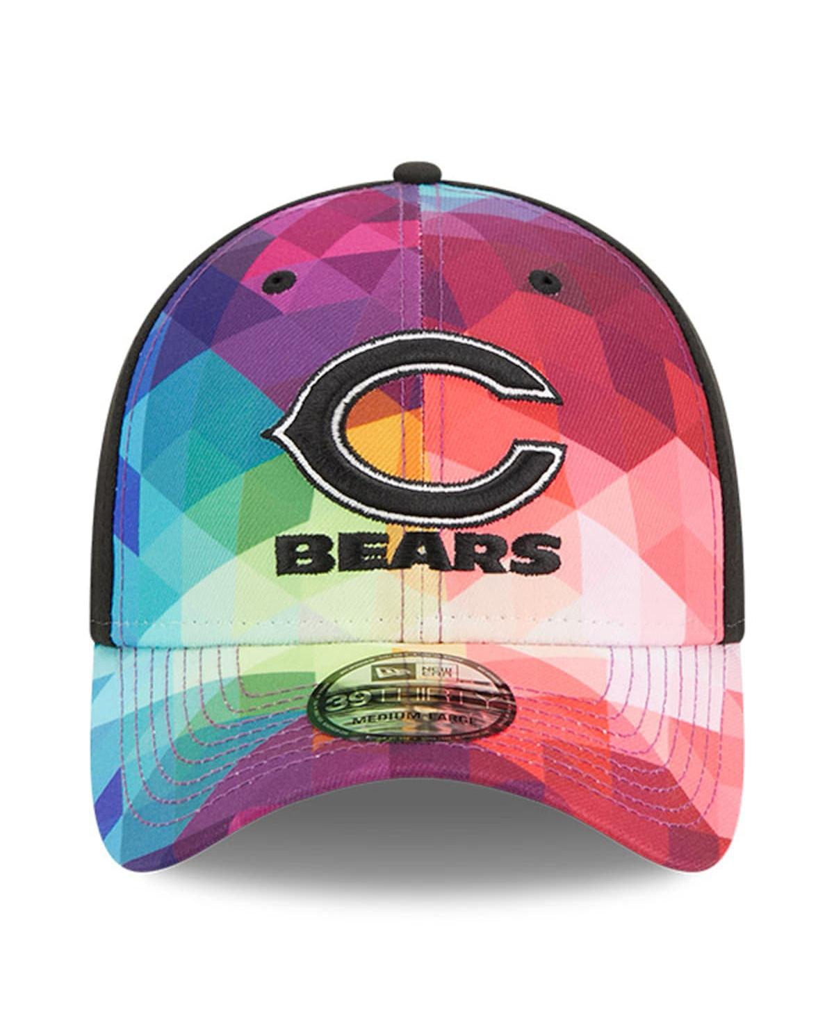 New Era Men's And Women's  Multicolor, Black Chicago Bears 2023 Nfl Crucial Catch 39thirty Flex Hat In Multicolor,black