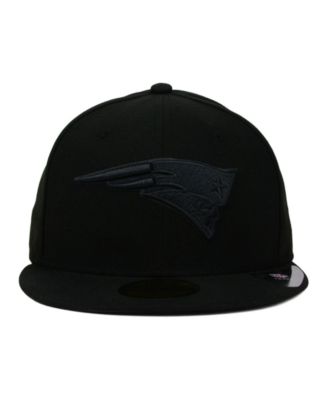 black new england patriots hat