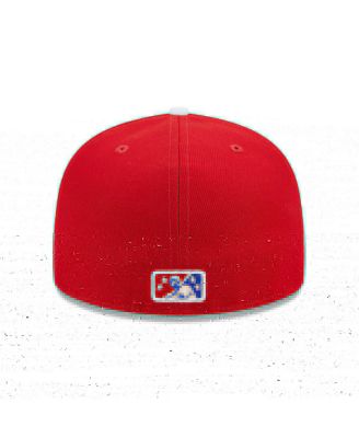 Men's White, Red Tulsa Drillers Marvel x Minor League 59FIFTY Fitted Hat