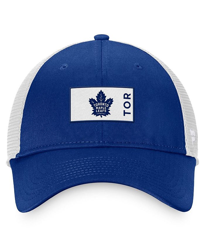 Fanatics Men's Blue Toronto Maple Leafs Authentic Pro Rink Trucker ...