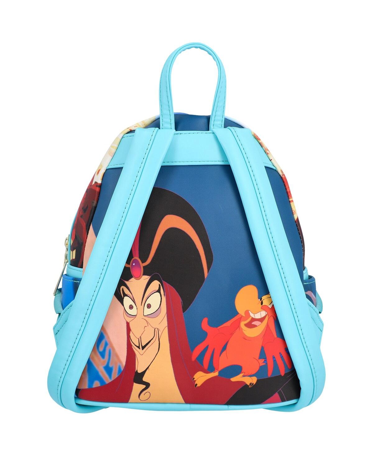 Shop Loungefly Aladdin Princess Scenes Mini Backpack In Blue