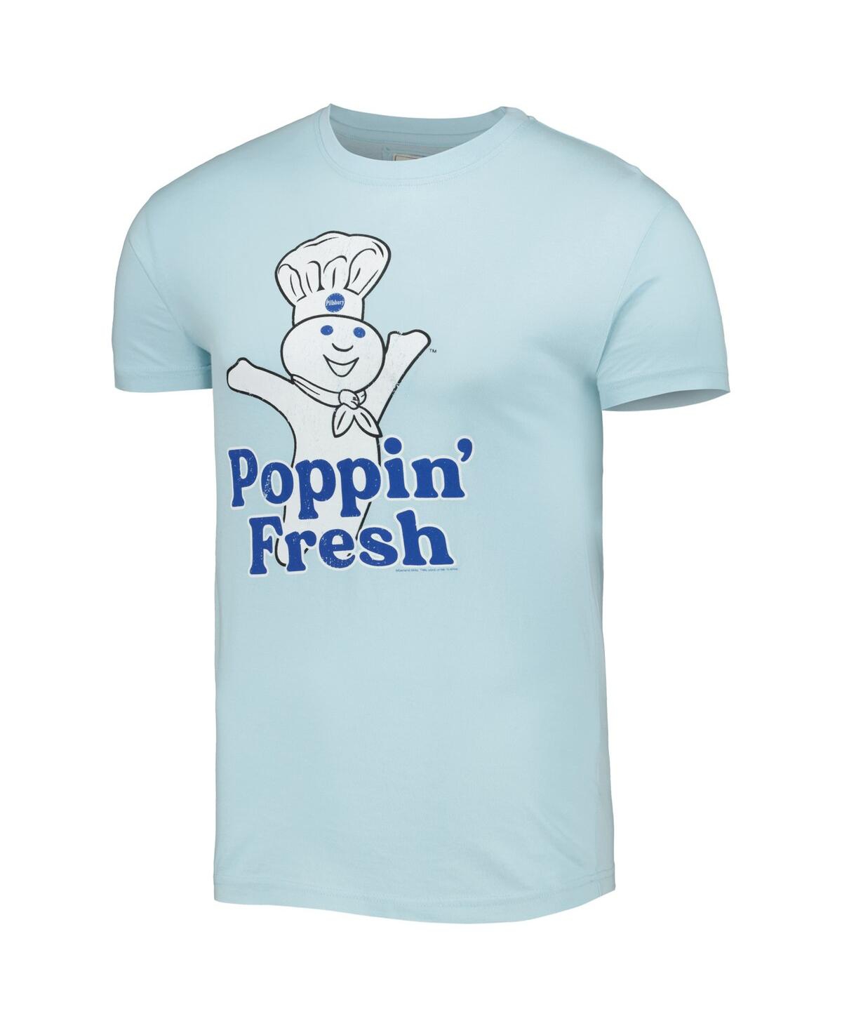 Shop American Needle Men's And Women's  Light Blue Pillsbury Doughboy Brass Tacks T-shirt