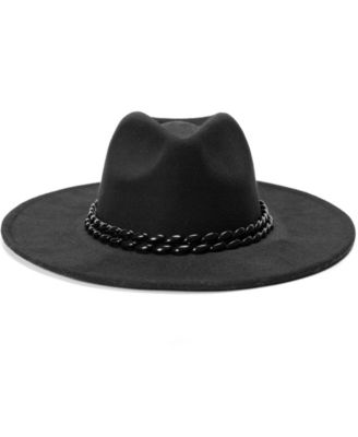 VINCE CAMUTO BLACK PANAMA HAT Vince Camuto Black Panama Hat with Band #HT189 | eBay main image 3