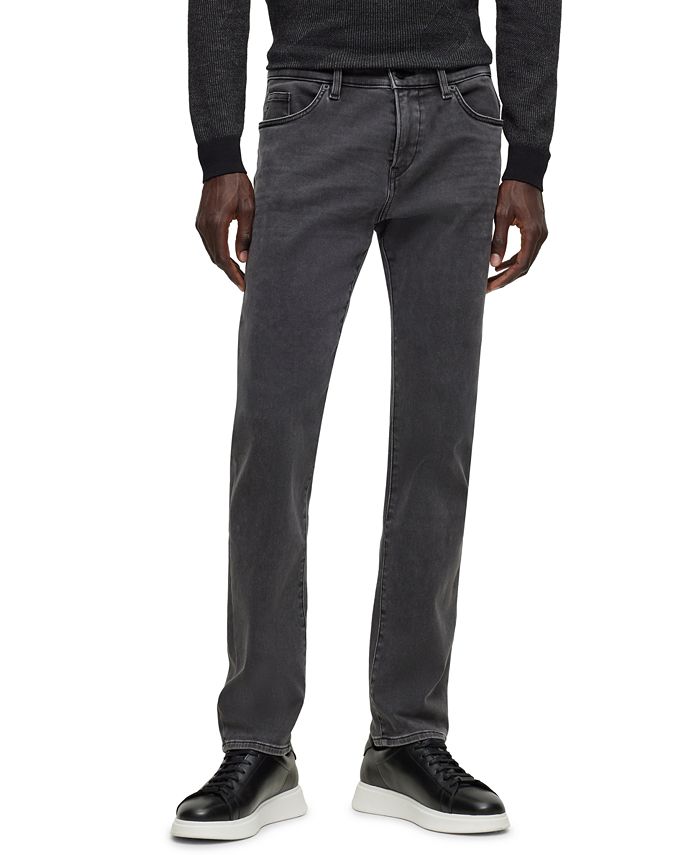 Hugo Boss Men's Stretch Denim Slim-Fit Jeans - Macy's