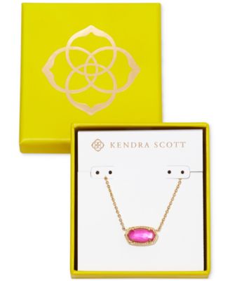 Kendra Scott - 14k Gold-Plated Mother-of-Pearl Pendant Necklace, 15" + 2" extender