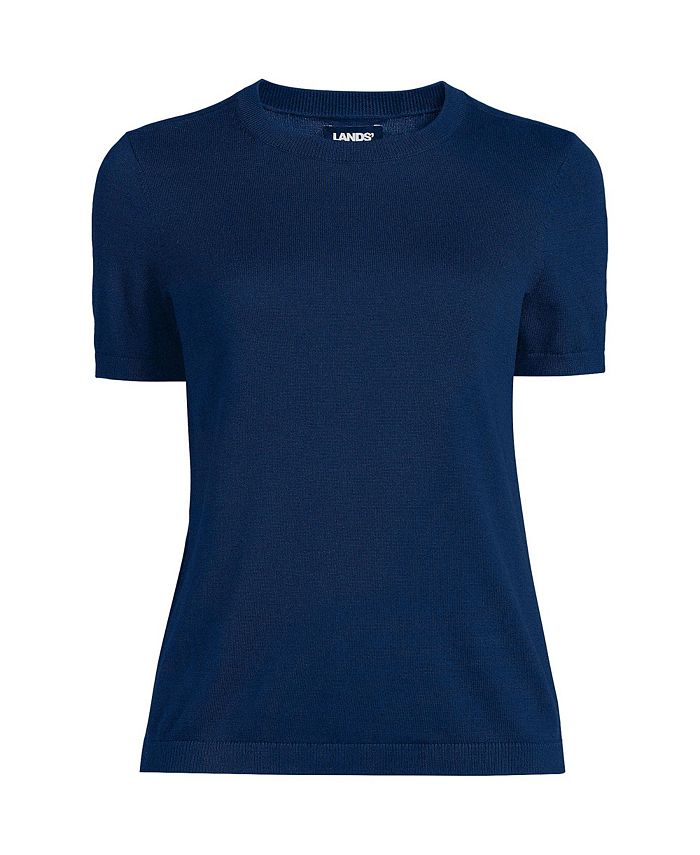 Lands end short sleeve sweater online