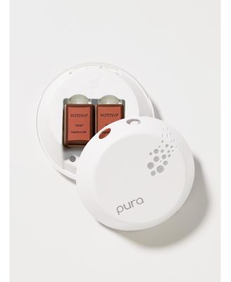 and Votivo - Teak - Fragrance for Smart Home Air Diffusers - Room Freshener - Aromatherapy Scents for Bedrooms & Living Rooms - Odor Eliminator - 2 Pack