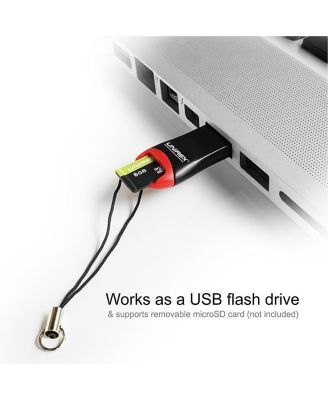 USB Reader (Supports MicroSD Card of up to 32GB)