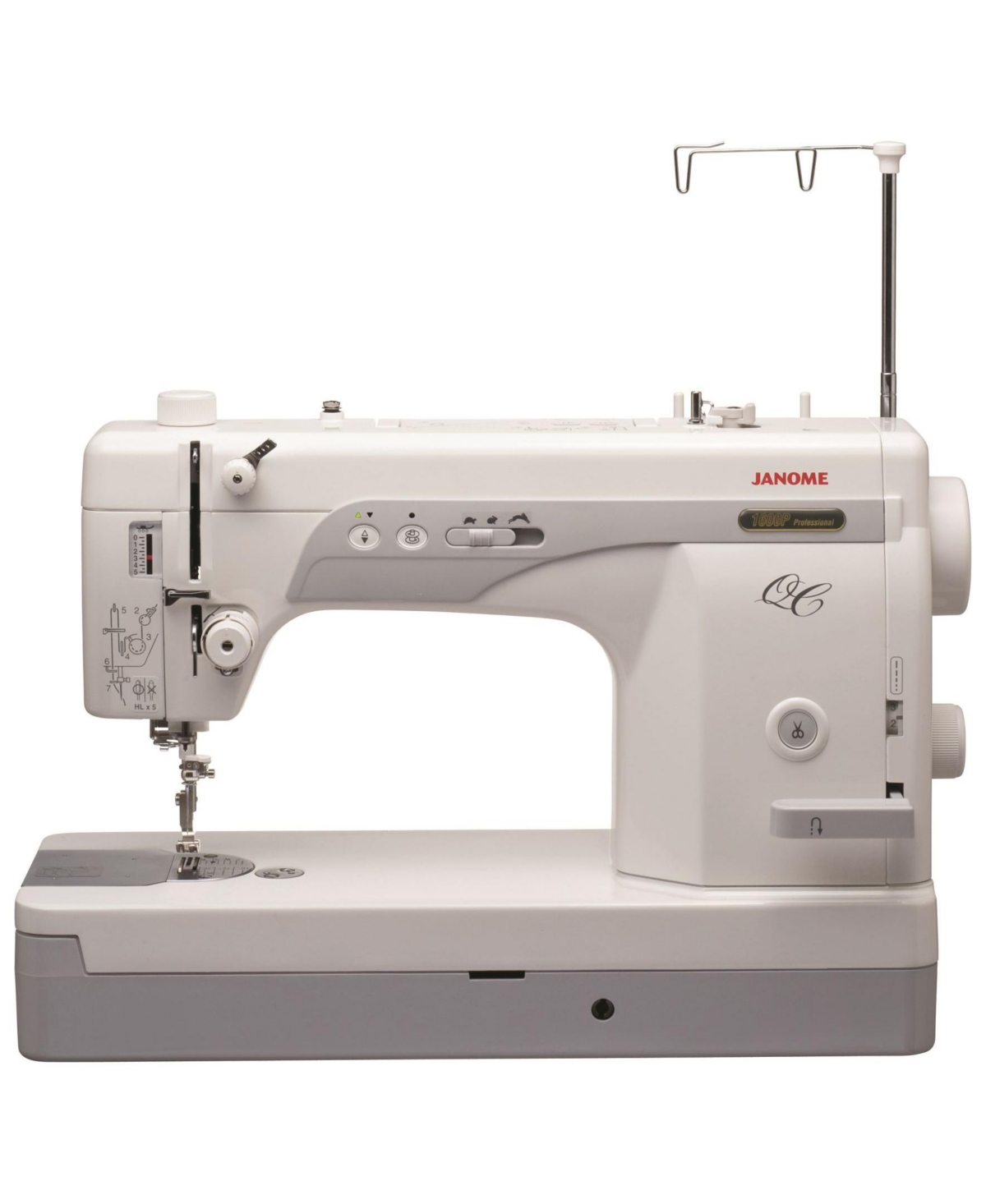 1600P-qc High Speed Mechanical Sewing & Quilting Machine - White