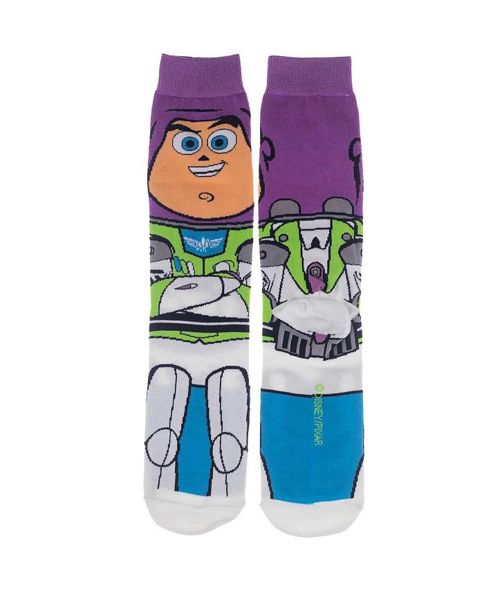Bioworld Men's Buzz Lightyear Toy Story Crew Socks Macy's