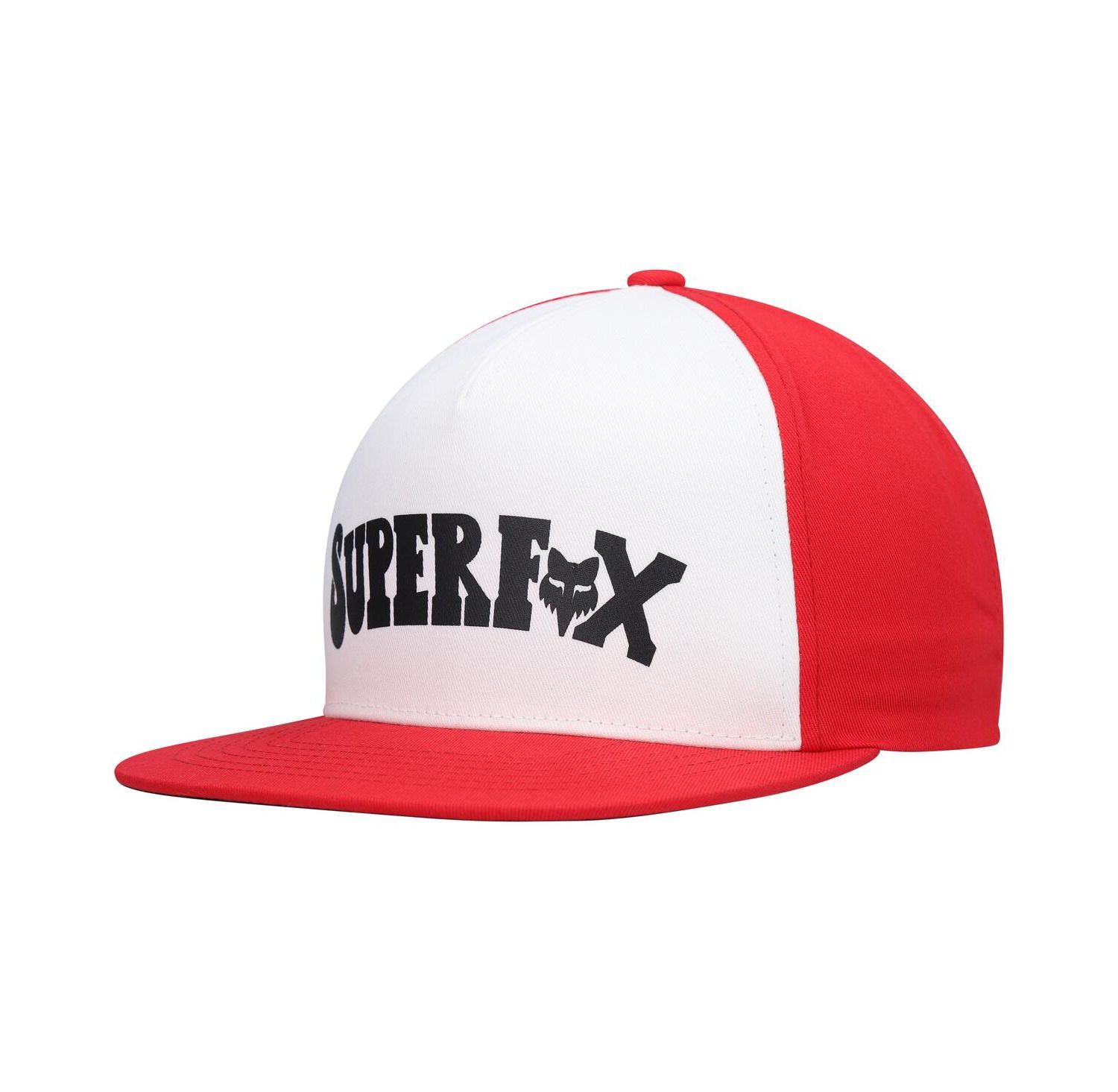 Men's White Super Trik Snapback Hat
