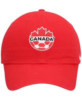 Men's Red Canada Soccer Campus Adjustable Hat