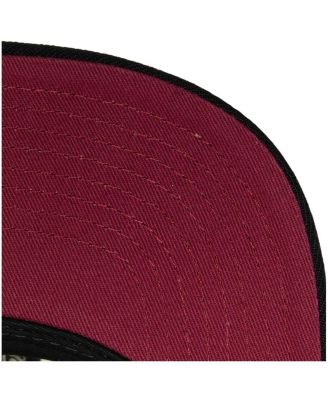 Men's Black Cleveland Cavaliers Hardwood Classics Script 2.0 Snapback Hat