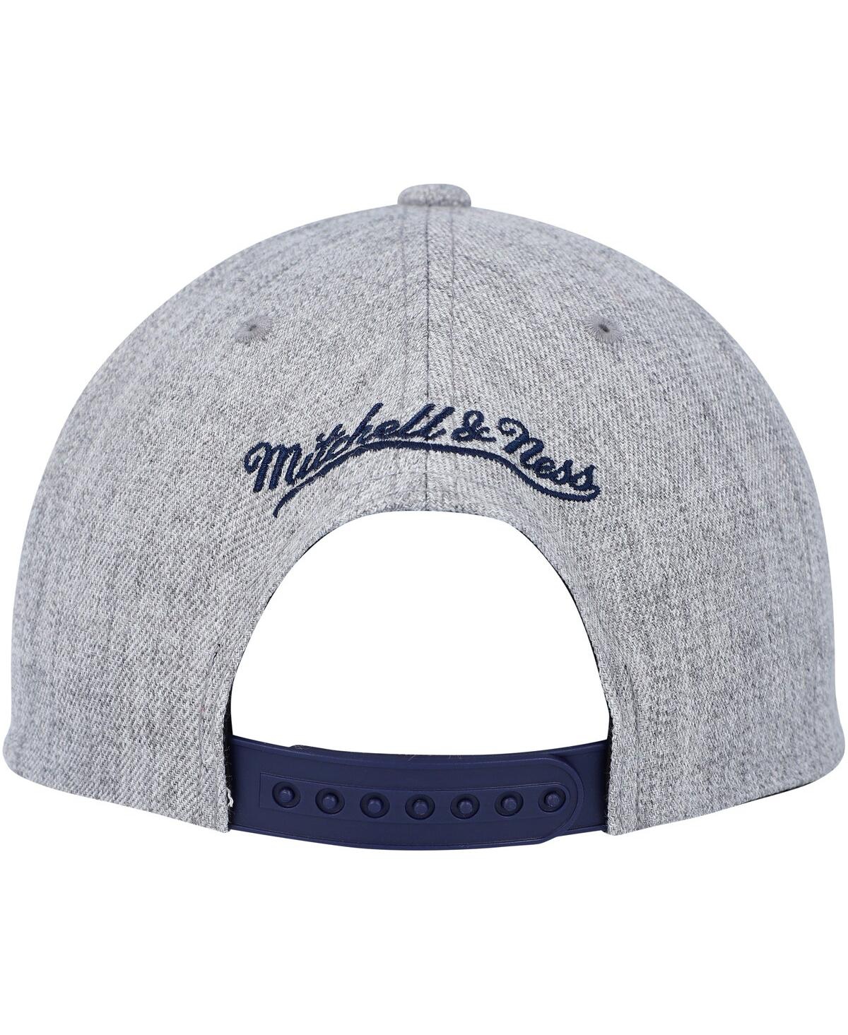 Shop Mitchell & Ness Men's  Heather Gray Indiana Pacers Hardwood Classics 2.0 Snapback Hat