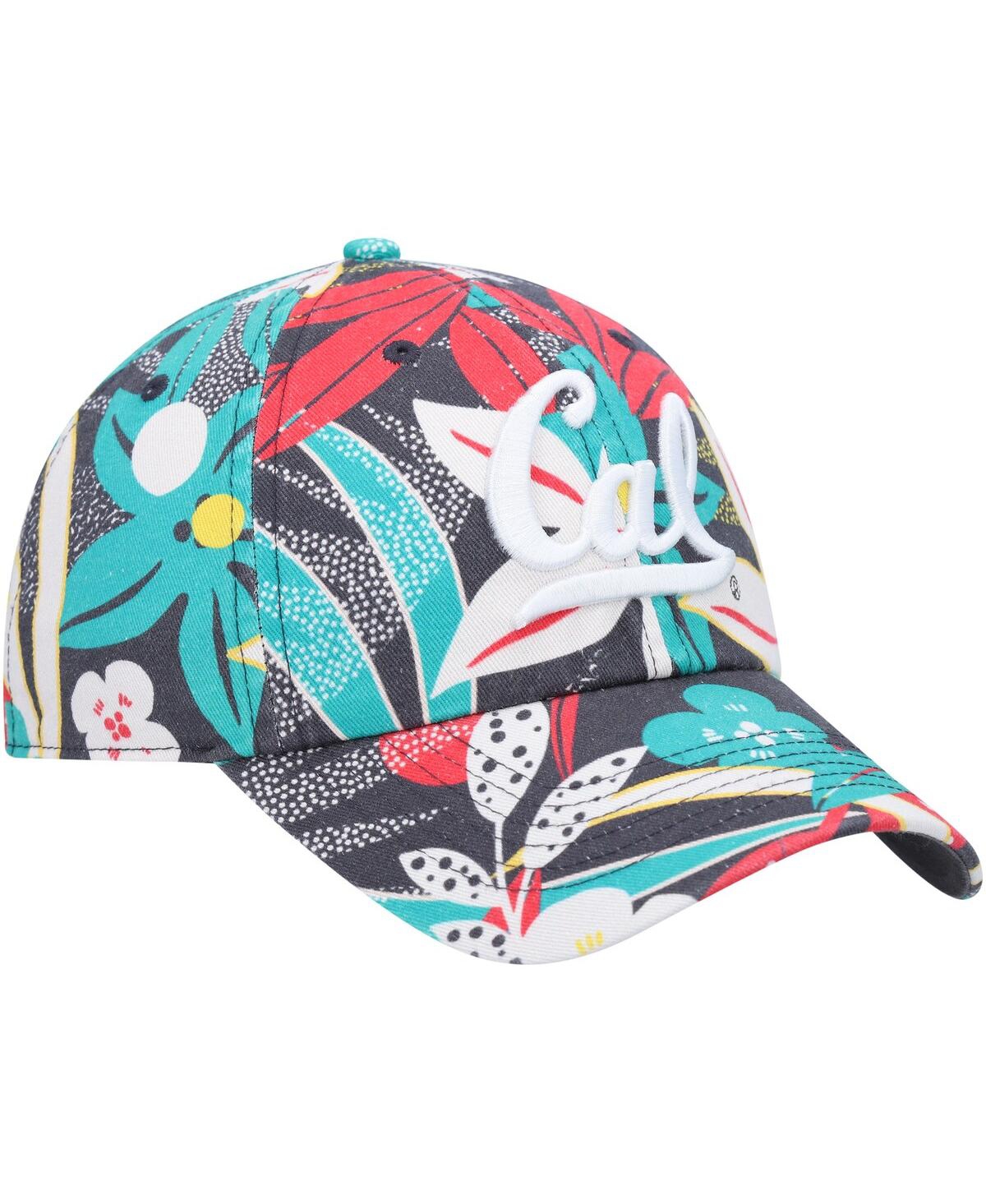 Women's '47 BrandCal Bears Plumeria Clean Up Adjustable Hat - Charcoal
