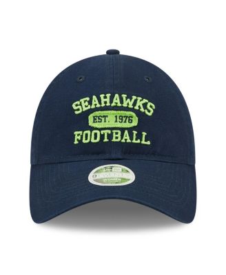 Women's College Navy Seattle Seahawks Formed 9TWENTY Adjustable Hat