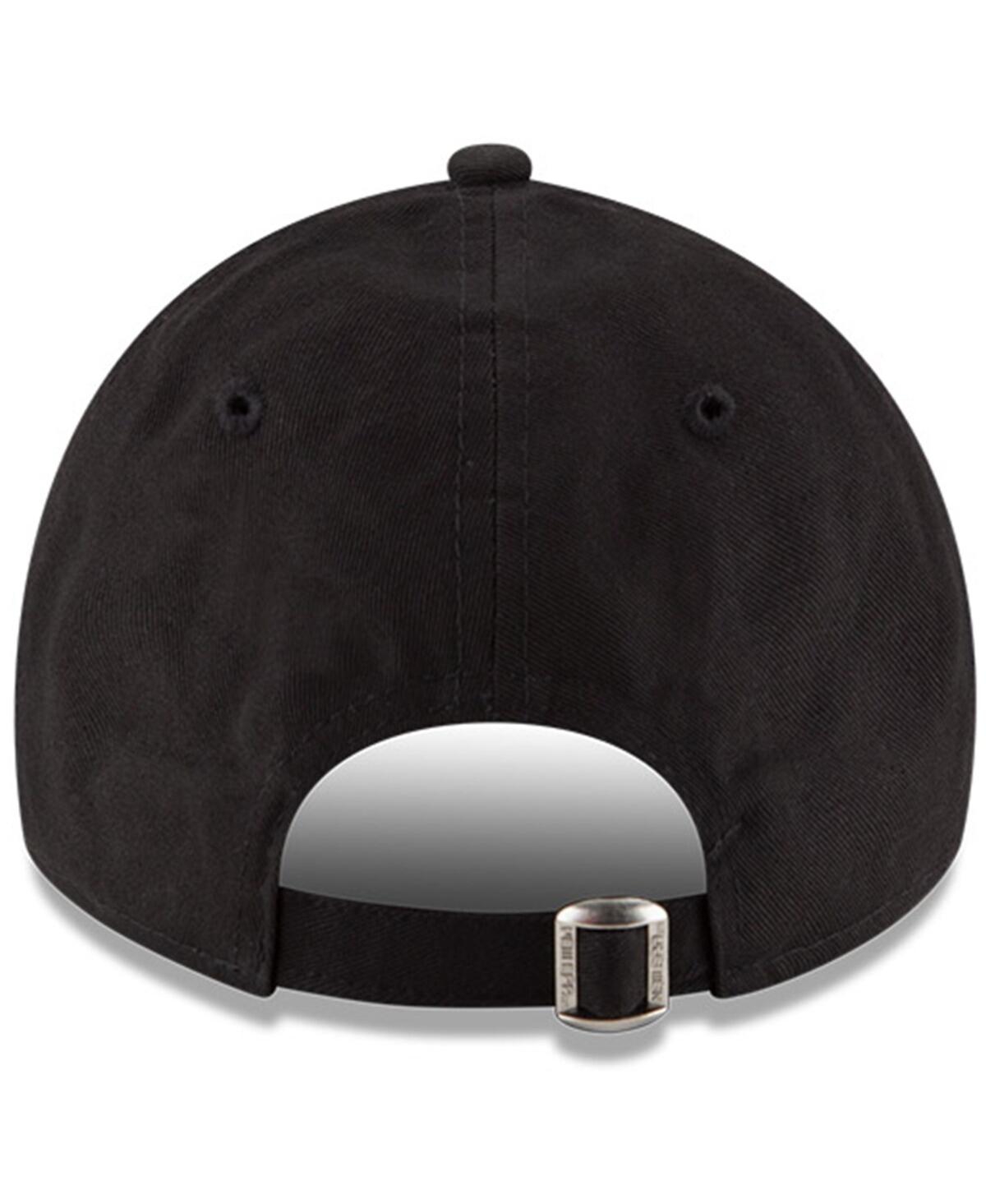 New Era Black Roush Fenway Keselowski Racing Enzyme Washed 9twenty Adjustable Hat In Black