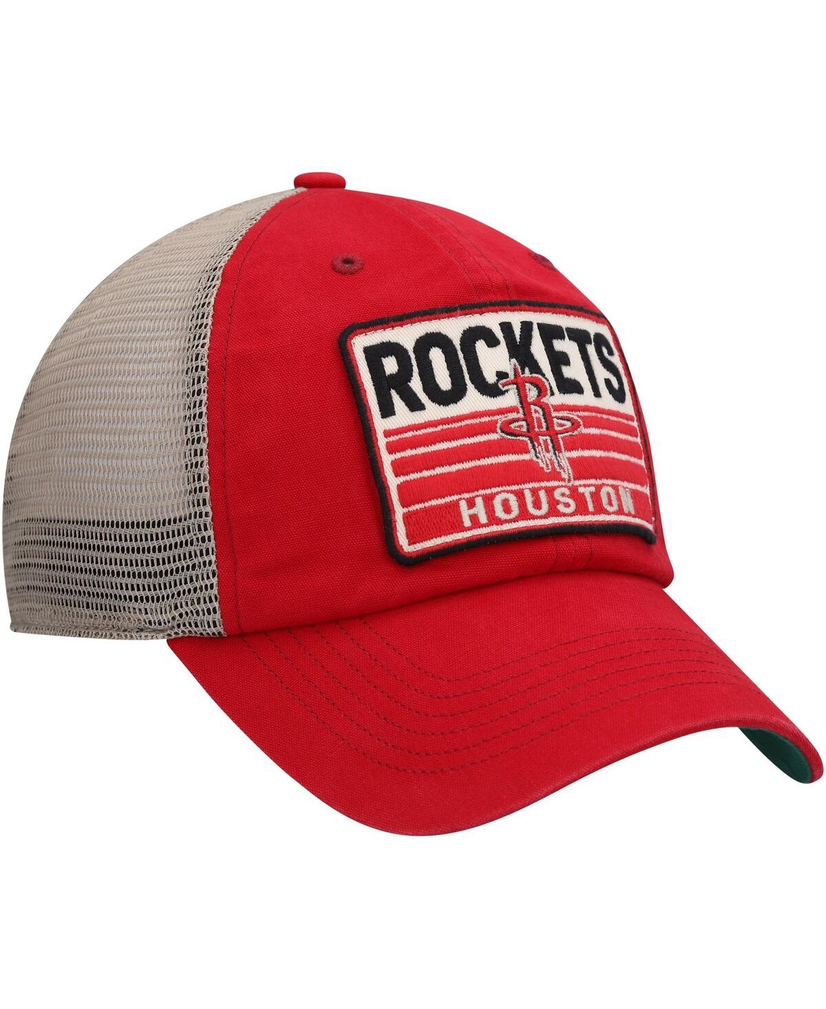 Men's '47 Brand Natural Houston Rockets Four Stroke Clean Up Snapback Hat - Natural