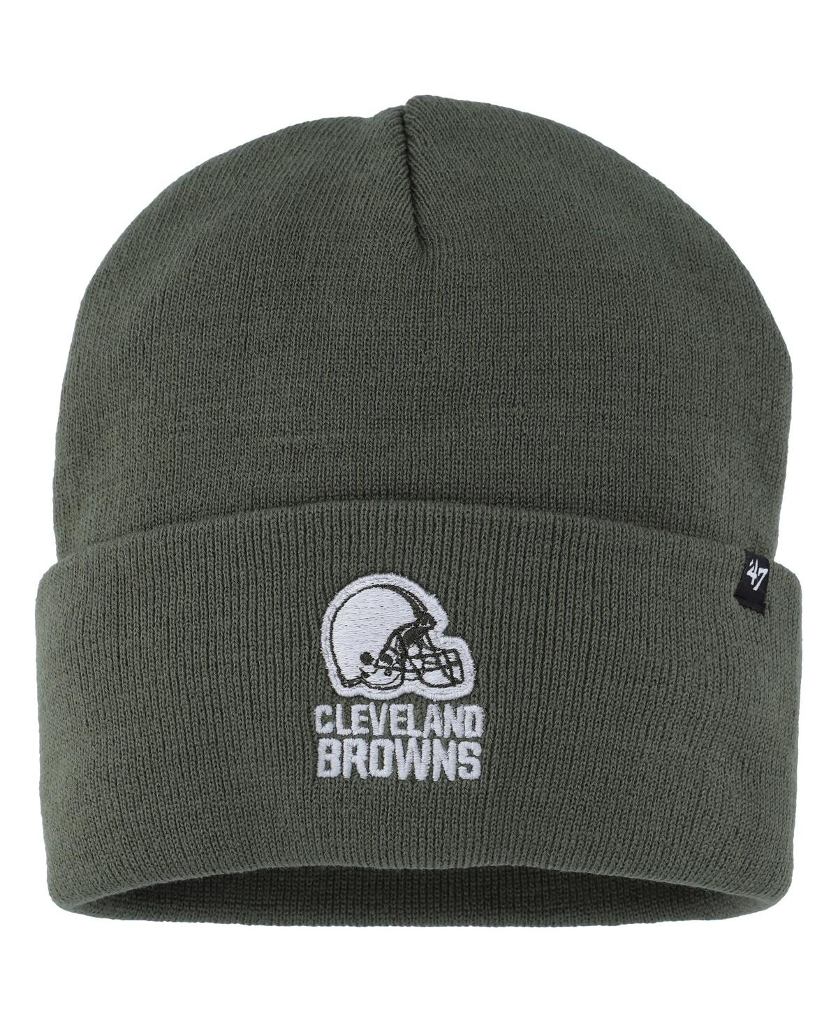 47 Brand Women's ' Green Cleveland Browns Haymaker Cuffed Knit Hat
