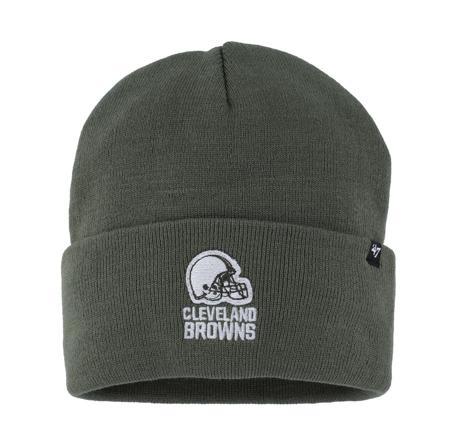 Women's Green Cleveland Browns Haymaker Cuffed Knit Hat