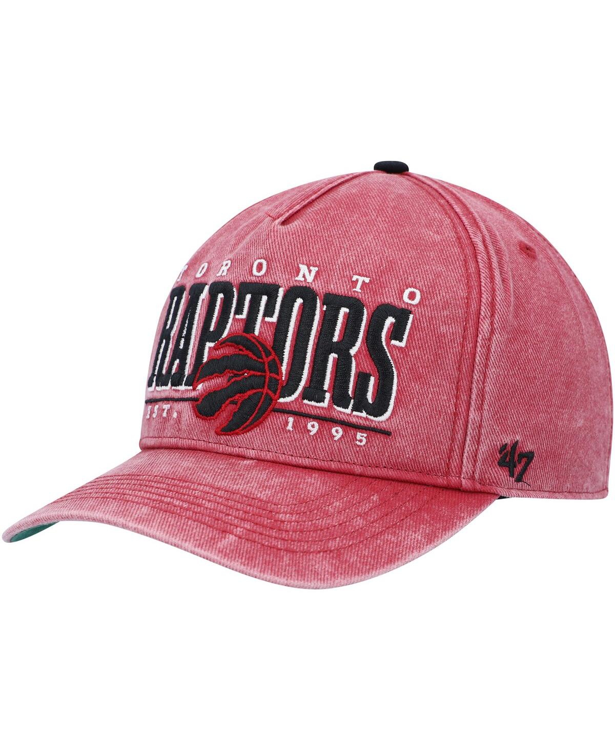 47 Brand Men's ' Red Toronto Raptors Fontana Hitch Snapback Hat